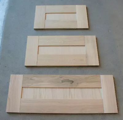 Solid Oak Kitchen Shaker Drawer Frontals 20mm Thick • £21