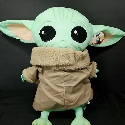 Star Wars Mandalorian The Child Grogu Hug Pillow Buddy 18” Plush Baby Yoda Large • $21.24