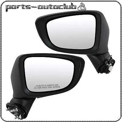 Driver&Passenger Pair Set Power Side Mirrors Heated Signal For 2014-2017 MAZDA 6 • $91.19
