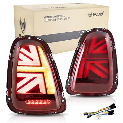 Pair LED Tail Lights For 2007-2015 BMW Mini Cooper S R56 R57 R58 R59 Rear Lamps • $123.50