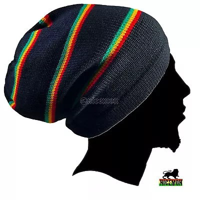 Dreadlock Rasta Tam Hat Cap Reggae Marley Cover Rasta Jamaica Hats One Size Fit • $16.99