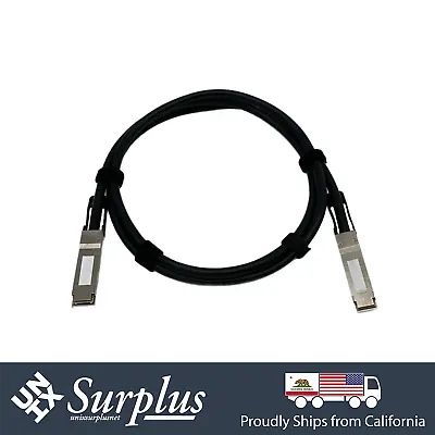 Generic External 100GbE QSFP28 To QSFP28 2M DAC Passive Network Cable • $59