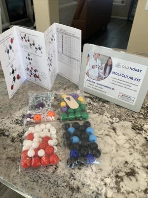$9.99 • Buy OLD NOBBY Organic Chemistry Model Kit - Molecular Models Kit W Atoms Incomplete