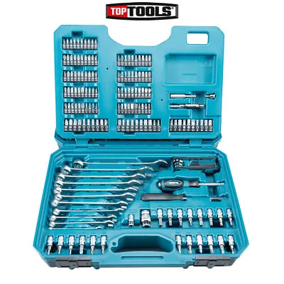 £87.88 • Buy Makita E-10883 221 Piece Maintenance Tool Set In Case