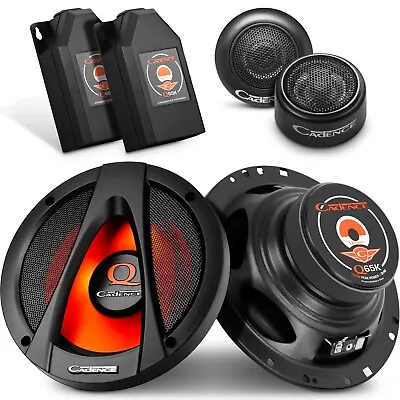 CADENCE 6.5” Component Speakers Car Audio Q65K 2-Way Max 300W 4 Ohm Kit • $71.99