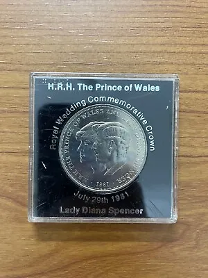 Collectible - 1981 Charles And Diana Royal Wedding Commemorative Crown Coin • £325