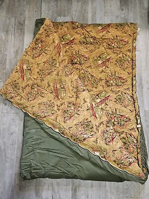 VTG Colman Sleeping Bag Duck Hunting Camp Pattern • $79.99