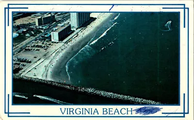 Virginia Beach Virginia Postcard. Circa 1965 • $4