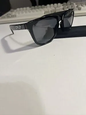 Oakley Frogskins AF Polished Black Polarized Sunglasses • $100