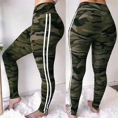 Womens Yoga Pants Push Up Tik Tok Leggings Booty Butt Lift Sports Gym Leggings • £2.99