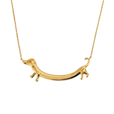 Dachshund Chain Necklace For Women Fashion Alloy Dachshund Jewelry Necklace • $7.63