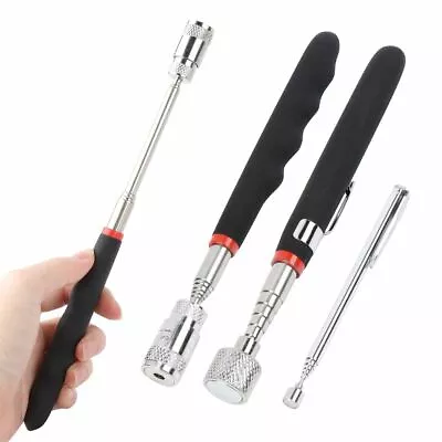 3Pcs Magnet Pickup Tool Telescoping Include 8 Lb LED Light Magnet Stick • $10.69