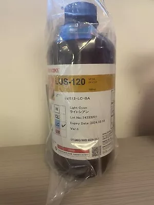 OEM Mimaki LUS-120 UV Ink Bottle 1L LUS12-LC (#R6) Light Cyan • $52