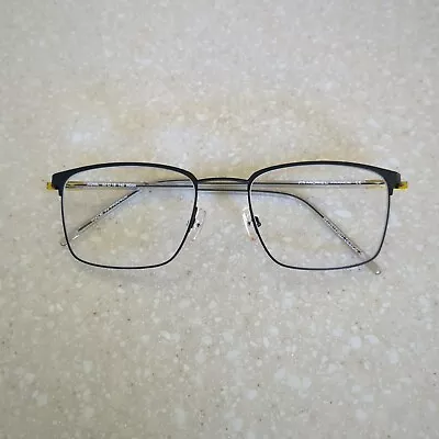 Morel Lightec 30246l Nd04 Black Crystal Eyeglasses Frames 52-19-140 • $29.99