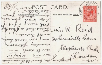 £9.99 • Buy Liverpool Paquebot Posted On Board Carmania Postcard Cunard Rms Aquitania 1921