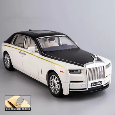 1:18 Rolls-Royce Phantom Diecast Vehicle Model Car Toy Collectible Kids Gift • $28.99