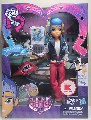 FLASH SENTRY - My Little Pony Equestria Girls Boy Doll - Kmart Exclusive - New! • $24.95