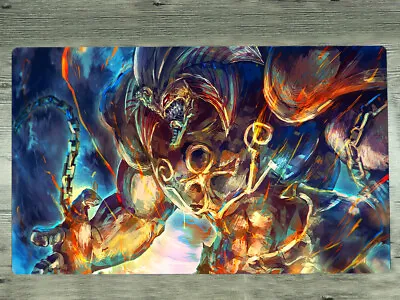 YuGiOh Custom Playmat Exodia TCG CCG Mat Pad Trading Card Game Mat Free Bag • $39.29