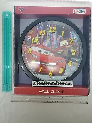 New Cars 2 Battery Wall Clock Toys R Us Walt Disney Mater Lightening McQueen • $39.99