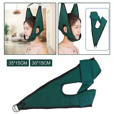 Cervical Neck Traction Device Over The Door Device Pain Relief For Outdoor • £8.30