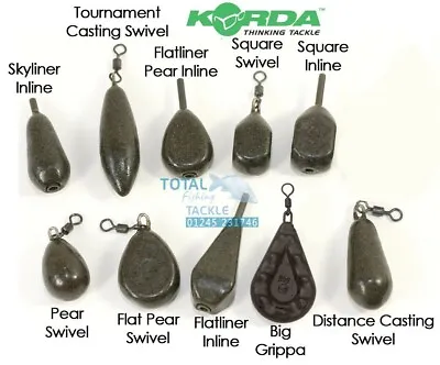 Korda Coated Leads X5 Carp Fishing *All Types & Weights Available* Fishing Leads • £12.99