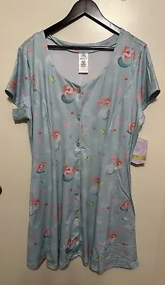 NWT Women’s The Little Mermaid Ariel Tshirt Dress XL • $31.50