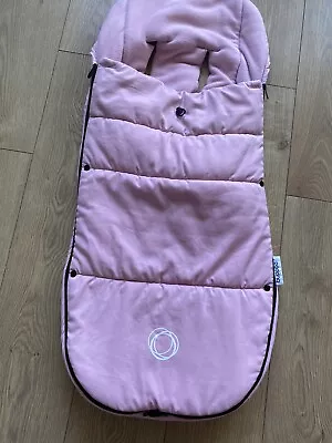 £44.99 • Buy Bugaboo Universal Footmuff Soft Pink - Cameleon, Bee,Donkey,Buffalo,Fox,Lynx