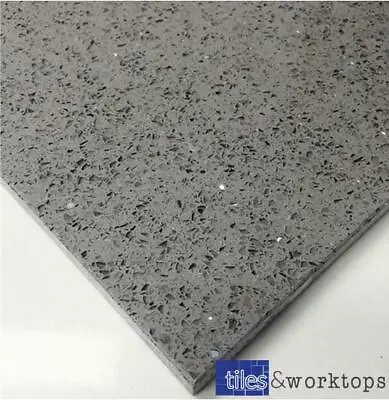 £53.99 • Buy Grey Quartz Speckle Tiles Stardust Starlight All Sizes 30x30 30x60 60x60