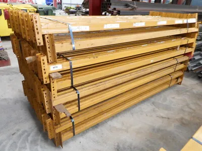 Link 51 Racking 2.400 Mtr Open Step Beam Yellow Cross Bar 65 Mm X 45 Mm - Used - • £6.60