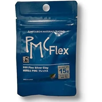 PMC Flex Metal Clay Silver Fine Silver Clay 15g Japan Import NEW Japan • $71