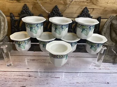 8 Villeroy And Boch Egg Cups Holders Pasadena  • $89