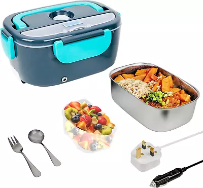 Electric Heater 60W 12V Electric Lunch Box Adults 1.5L Thermal Lunch Box • £22.99