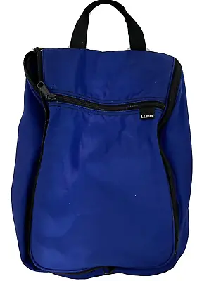 L.L. Bean Blue Hanging Travel Toiletry Personal Hanging Organizer Bag • $18