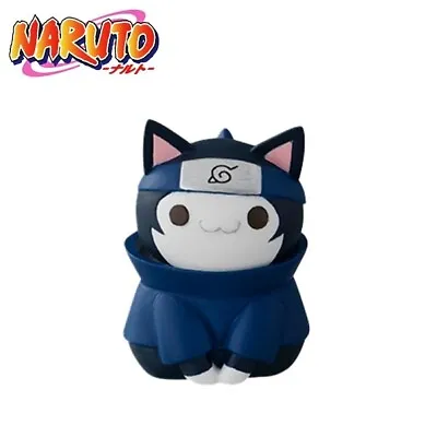 Mega Cat Project NARUTO Nyaruto Konoha's Cheerful Cats Mini Figure Sasuke Uchiha • $20.79