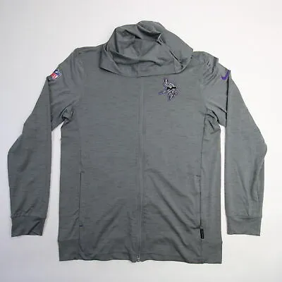 Minnesota Vikings Nike OnField Jacket Men's Gray New • $24