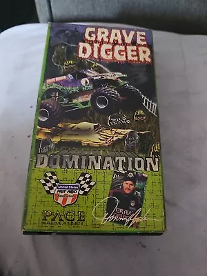 1997  Grave Digger Monster Truck Domination  VHS Dennis Anderson • $4.99