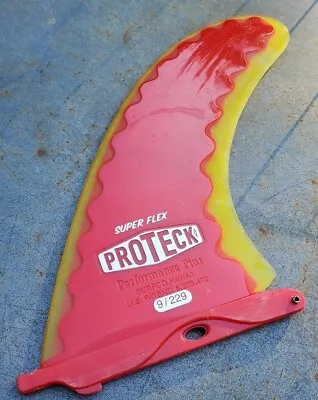 9  PROTECK Single Fin Center Fin Box Fin Longboard SUP Fin Performance • $90