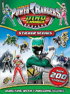 £4.95 • Buy NEW POWER RANGERS DINO CHARGE  STICKER SCENES - 200 Stickers