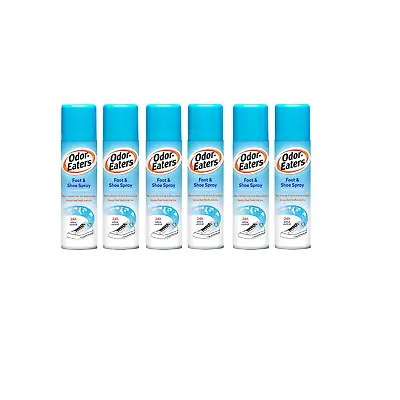 6 X Odor-Eater Foot & Shoe Freshening Deodorant Spray • £26.49