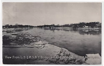 Lake Shore And Michigan Southern Railway View From Monroe Bridge 1908. • $9.99