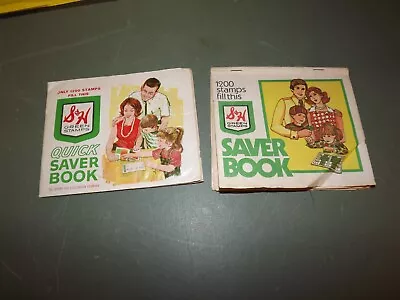 2 Vintage Books Of S&H Green Stamps - Just A Few Stamps Missing • $6