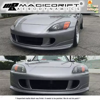 For ALL Honda S2000 AP2 R1 STYLE FRONT BUMPER COVER REPLACEMENT Polyurethane • $578.88