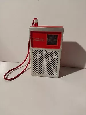 Vintage National Pocket Transistor AM Radio R-1014 Panasonic • $60