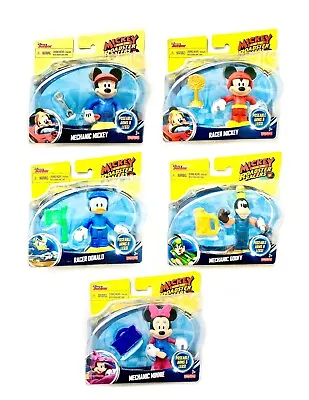 Fisher Price Mickey And The Roadster Racers Figures - Mickey/Minnie/Donald/Goofy • $12.55