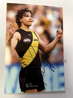 $17.95 • Buy Daniel Rioli Authentic Hand- Signed Original Photo - Richmond Tigers