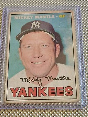 1967 O-Pee-Chee #150 Mickey Mantle • $350