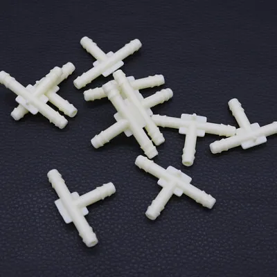 20X Vacuum Line Connector 5mm Nylon 3 Ways Hose Joiner Adapter Silicone Plastic • $13.97