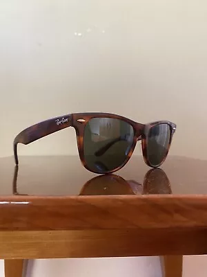 Ray-Ban Wayfarer II L1725 XUAS B&L USA Sunglasses Vintage 80s Tortoise Shell • $179.99