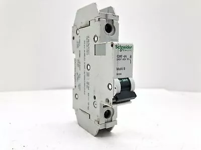 Schneider Electric SE60106 Circuit Breaker DIN Rail Multi 9 4 Amp 1 Pole 277Vac • $6.59