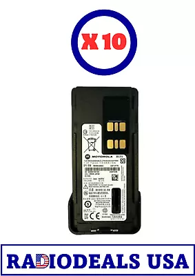 Motorola Genuine PMNN4493 Impres Lithium 3000mAh Battery XPR3000E XPR7000E-10PC • $990